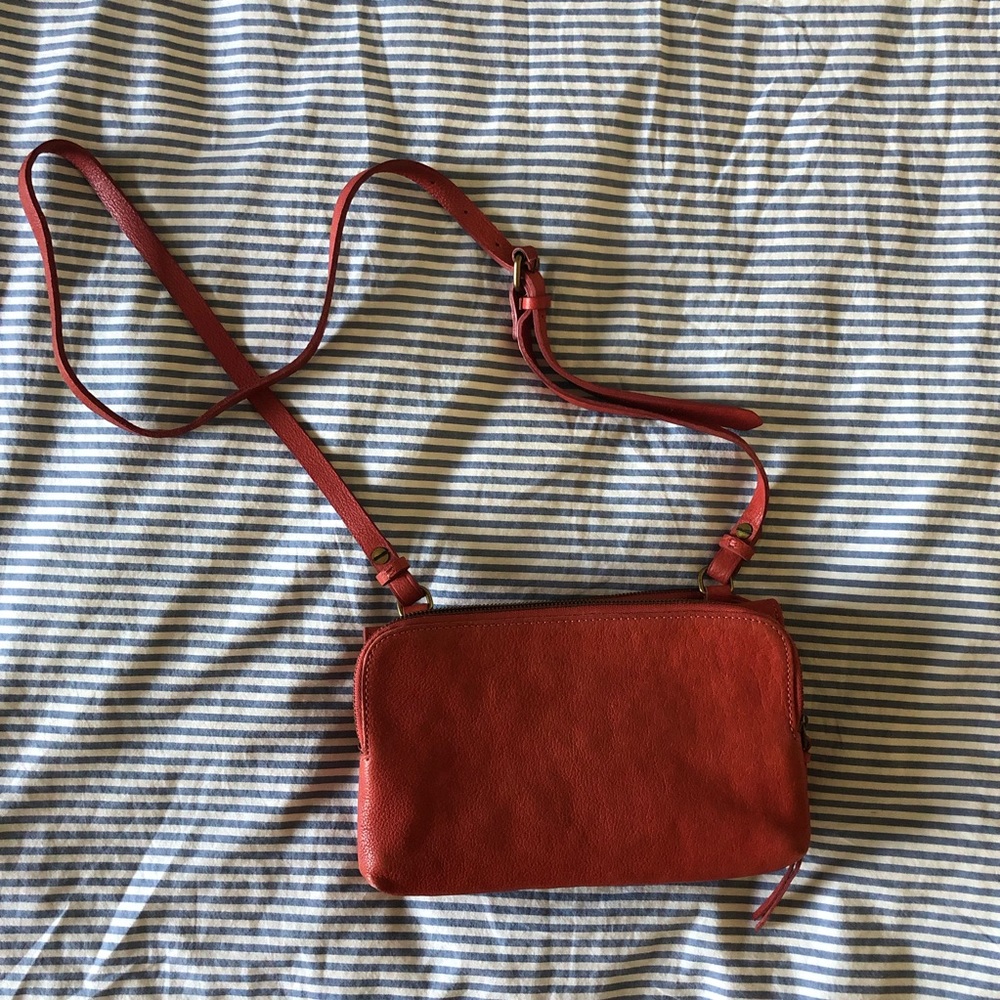 Madewell Twin-Pouch Crossbody